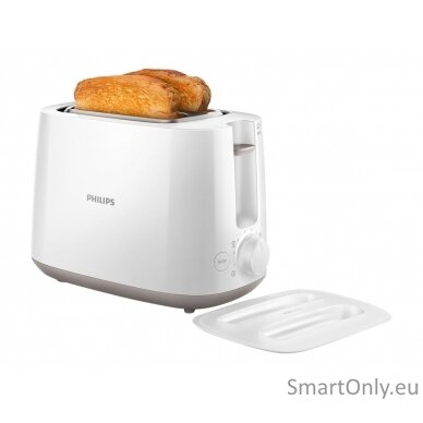 Philips Toaster HD2582/00 Power 760 - 900 W Number of slots 2 Housing material Plastic White 2