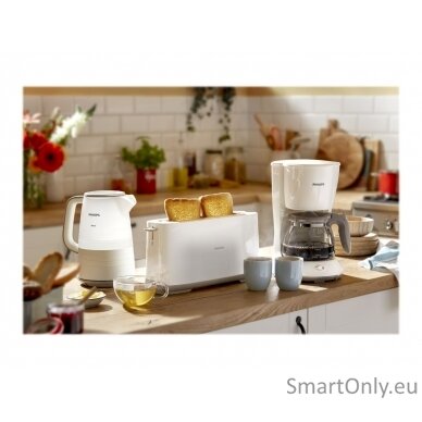 Philips Toaster HD2590/00 Daily Collection Power 870-1030 W Number of slots 2 Housing material Plastic White 9