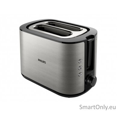 Philips Toaster HD2650/90 Viva Collection Power 950 W Number of slots 2 Housing material  Metal Stainless Steel 4