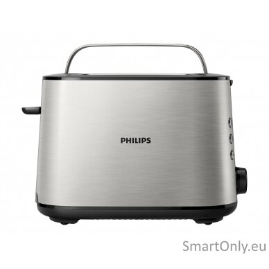 Philips Toaster HD2650/90 Viva Collection Power 950 W Number of slots 2 Housing material  Metal Stainless Steel 6