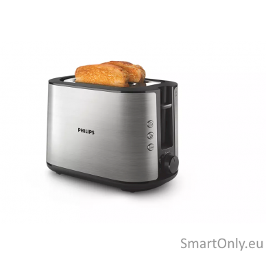 Philips Toaster HD2650/90 Viva Collection Power 950 W Number of slots 2 Housing material  Metal Stainless Steel