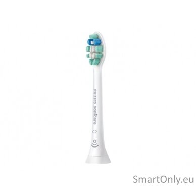 Philips Toothbrush Brush Heads HX9022/10 Sonicare C2 Optimal Plaque Defence Heads, For adults, Number of brush heads included 2, Sonic technology, White 5