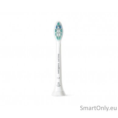 Philips Toothbrush Brush Heads HX9022/10 Sonicare C2 Optimal Plaque Defence Heads, For adults, Number of brush heads included 2, Sonic technology, White 1