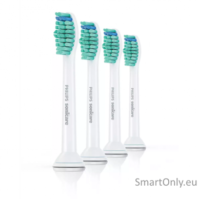 Philips Toothbrush Heads HX6014/07 Standard Sonic Heads For adults and children Number of brush heads included 4 Sonic technology  White