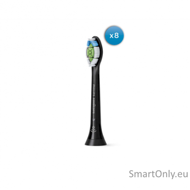 Philips Toothbrush Heads HX6068/13 Sonicare W2 Optimal White Heads, For adults, Number of brush heads included 8, Sonic technology, Black 2