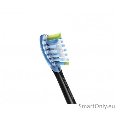 Philips Toothbrush Heads HX9044/33 Sonicare C3 Premium Plaque Heads, For adults and kids, Number of brush heads included 4, Sonic technology, Black 2