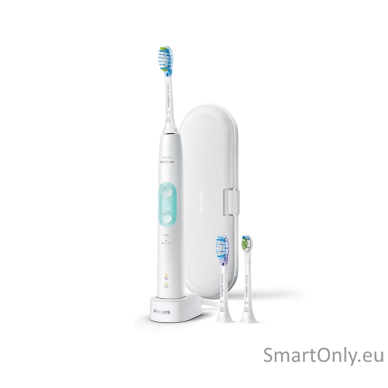 Philips | Toothbrush | HX6483/52 Sonicare ProtectiveClean 4700 | Rechargeable | For adults | Number of brush heads included 1 | Number of teeth brushing modes 2 | White