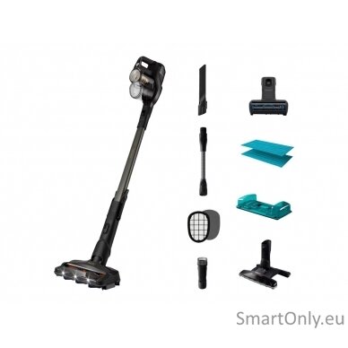 Philips Vacuum cleaner XC8349/01	Aqua Plus Cordless operating Handstick - W 25 V Operating time (max) 80 min Black Warranty 24 month(s) 12