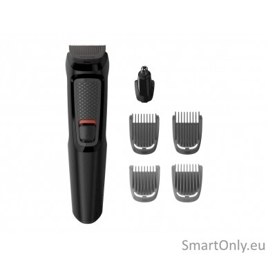 Philips Warranty 24 month(s), MG3710/15, 6-in-1 trimmer Multigroom series 3000, Cordless 4