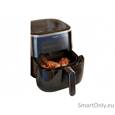 Philips XL Airfryer | HD9257/80 | Power 1700 W | Capacity 5.6 L | Rapid Air technology | Black 10