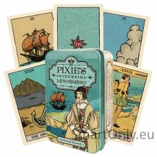 Pixie Astounding Lenormand kortos skardinėjė dėžutėje US Games Systems