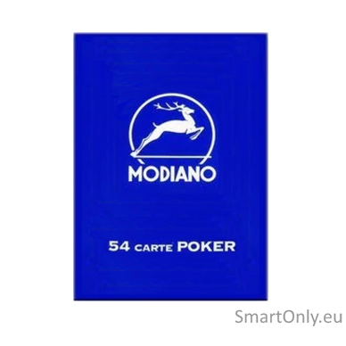 Poker Club F/N kortos (mėlynos) Modiano 4