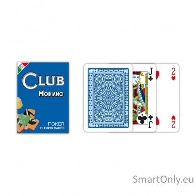 Poker Club (mėlynos) Modiano 5