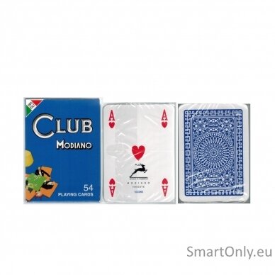 Poker Club (mėlynos) Modiano 6