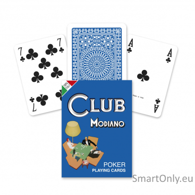 Poker Club (mėlynos) Modiano