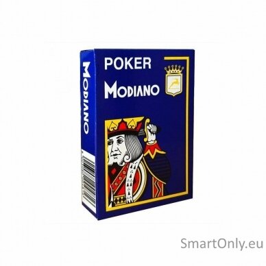 Poker žaidimų kortos (mėlynos) Modiano 2