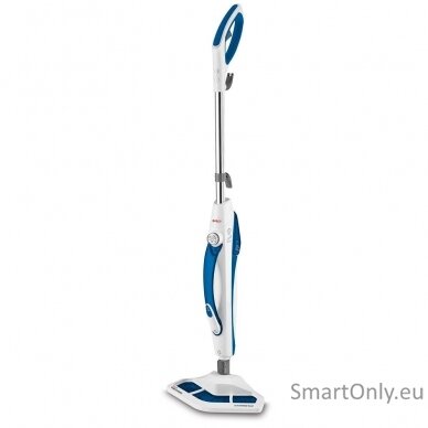 Polti Steam mop PTEU0296 Vaporetto SV460 Double Power 1500 W, Water tank capacity 0.3 L, White/Blue