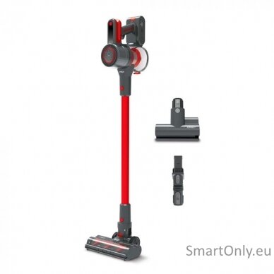 Polti Vacuum Cleaner PBEU0121 Forzaspira D-Power SR550 Cordless operating, Handstick cleaners, 29.6 V, Operating time (max) 40 min, Red/Grey