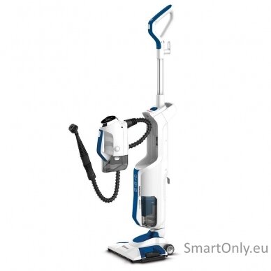 Polti Vacuum steam mop with portable steam cleaner PTEU0299 Vaporetto 3 Clean_Blue Power 1800 W, Water tank capacity 0.5 L, White/Blue 1