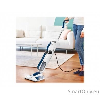 Polti Vacuum steam mop with portable steam cleaner PTEU0299 Vaporetto 3 Clean_Blue Power 1800 W, Water tank capacity 0.5 L, White/Blue 9