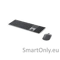 Premier Multi-Device Keyboard and Mouse | KM7321W | Wireless | Ukrainian | Titanium Gray | 2.4 GHz, Bluetooth 5.0 4