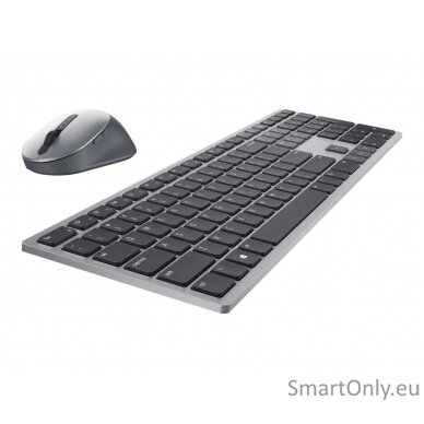 Premier Multi-Device Keyboard and Mouse | KM7321W | Wireless | Ukrainian | Titanium Gray | 2.4 GHz, Bluetooth 5.0 1