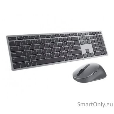 Premier Multi-Device Keyboard and Mouse | KM7321W | Wireless | Ukrainian | Titanium Gray | 2.4 GHz, Bluetooth 5.0 9