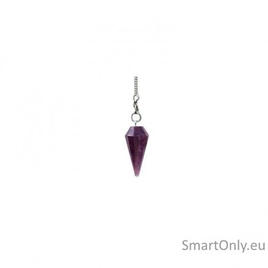 Premium Amethyst Chakra Pendulum Švytuoklė Lo Scarabeo 1