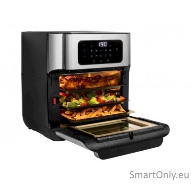 Princess | 182065 | Aerofryer Oven | Power 1500 W | Capacity 10 L | Black/Stainless Steel 7