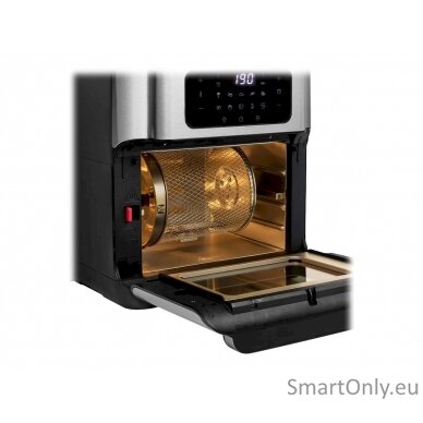 Princess | 182065 | Aerofryer Oven | Power 1500 W | Capacity 10 L | Black/Stainless Steel 9