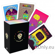 Rainbow Brainskull Oracle kortos Andrews Mcmeel Publishing