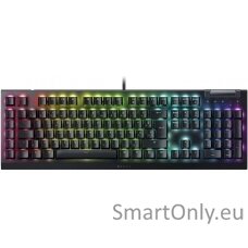 Razer BlackWidow V4 X Mechanical Gaming Keyboard, Green Switch, Russian Layout, Wired, Black Razer