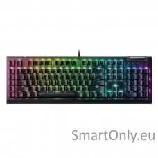 Razer BlackWidow V4 X Mechanical Gaming Keyboard, Yellow Switch, US Layout, Wired, Black Razer