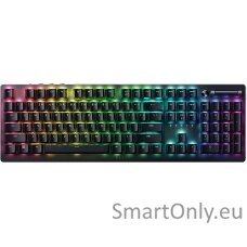 Razer Gaming Keyboard  Deathstalker V2 Gaming Keyboard Ultra-Slim Casing with Durable Aluminum Top Plate; Laser-Etched Keycaps with Ultra-Durable Coating RGB LED light US Wired Black Bluetooth Numeric keypad Optical Switches (Linear)