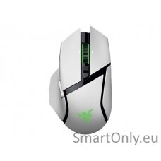 Razer | Gaming Mouse | Basilisk V3 Pro 35K | Optical mouse | Wireless | White | Yes