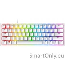 Razer Huntsman Mini 60% Gaming keyboard Optical Red Switch; Aluminum construction; Onboard memory and lighting presets RGB LED light US Wired