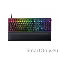 Razer Huntsman V2 Optical Gaming Keyboard Gaming keyboard Razer Chroma RGB customizable backlighting with 16.8 million color options; Razer HyperPolling Technology with up to true 8000 Hz polling rate; Fully programmable keys with on-the-fly macro recordi