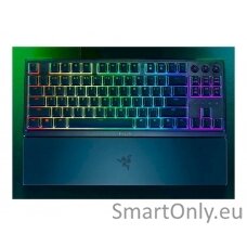 Razer Ornata V3 Tenkeyless Low-profile Keys; Razer Mecha-Membrane Switches; UV-coated Keycaps RGB LED light  NORD Wired Black Mechanical Gaming keyboard