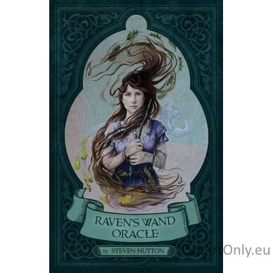 Raven's Wand Oracle kortos US Games Systems 23