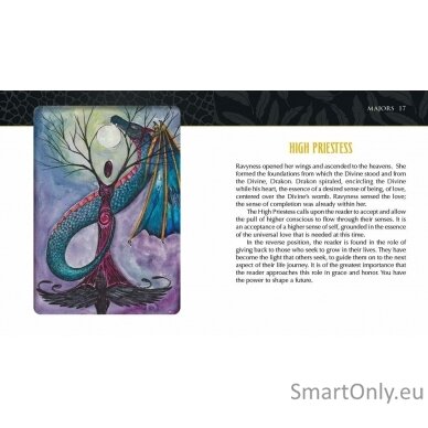 Ravyness Drakon Tarot kortos Schiffer Publishing 6