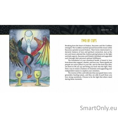 Ravyness Drakon Tarot kortos Schiffer Publishing 8