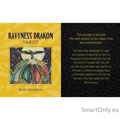 Ravyness Drakon Tarot kortos Schiffer Publishing 1