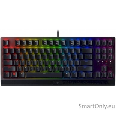 Razer BlackWidow V3 Gaming keyboard RGB LED light US Wired 2