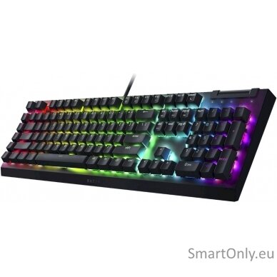 Razer BlackWidow V4 X Mechanical Gaming Keyboard, Green Switch, Russian Layout, Wired, Black Razer 3