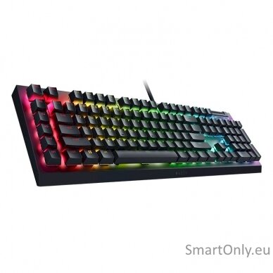 Razer BlackWidow V4 X Mechanical Gaming Keyboard, Yellow Switch, US Layout, Wired, Black Razer 4