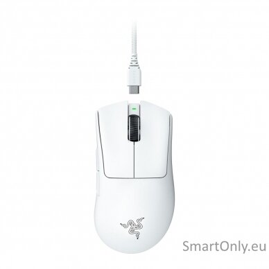 Razer DeathAdder V3 Pro Wired White Gaming Mouse 1