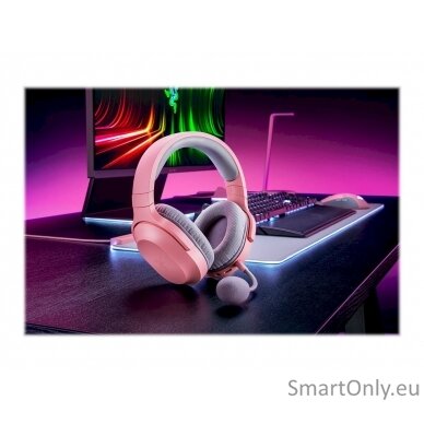 Razer Gaming Headset Barracuda X (2022) Quartz Pink, Wireless/Wired, On-Ear 5