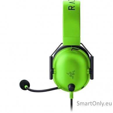 Razer Gaming Headset BlackShark V2 X Built-in microphone, Green, Wired 3
