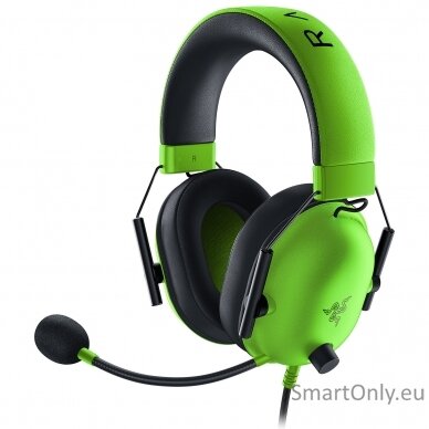 Razer Gaming Headset BlackShark V2 X Built-in microphone, Green, Wired