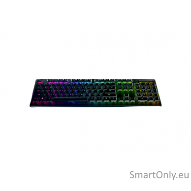 Razer Gaming Keyboard Deathstalker V2 Pro Gaming Keyboard Duration up to 70 million characters; Multi-function multimedia button and wheel; Razer Synapse compatibility; Fully programmable keys with on-the-fly macro recording; N-key rollover; Gaming mode;